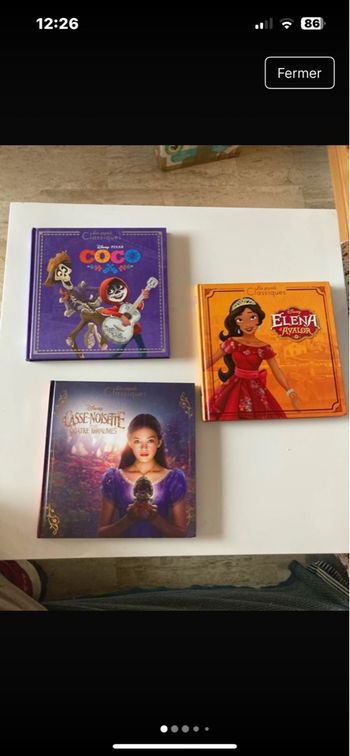 Livre grand classique Disney: coco, Elena d’Avalor et Casse-Noisette