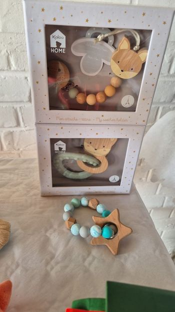 Porte tétine et anneau de dentition