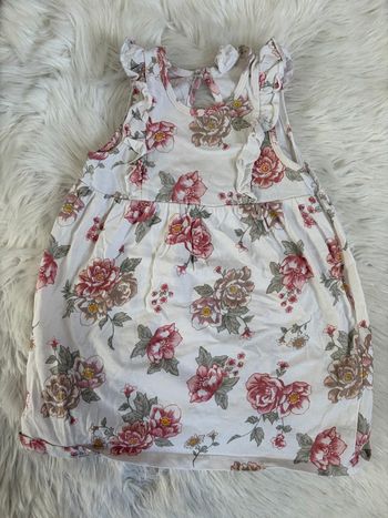 Robe fleurie h&m 6-9 mois 74 cm