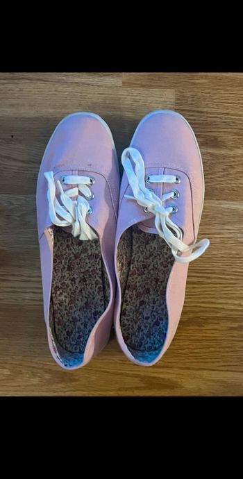 Basket rose pale