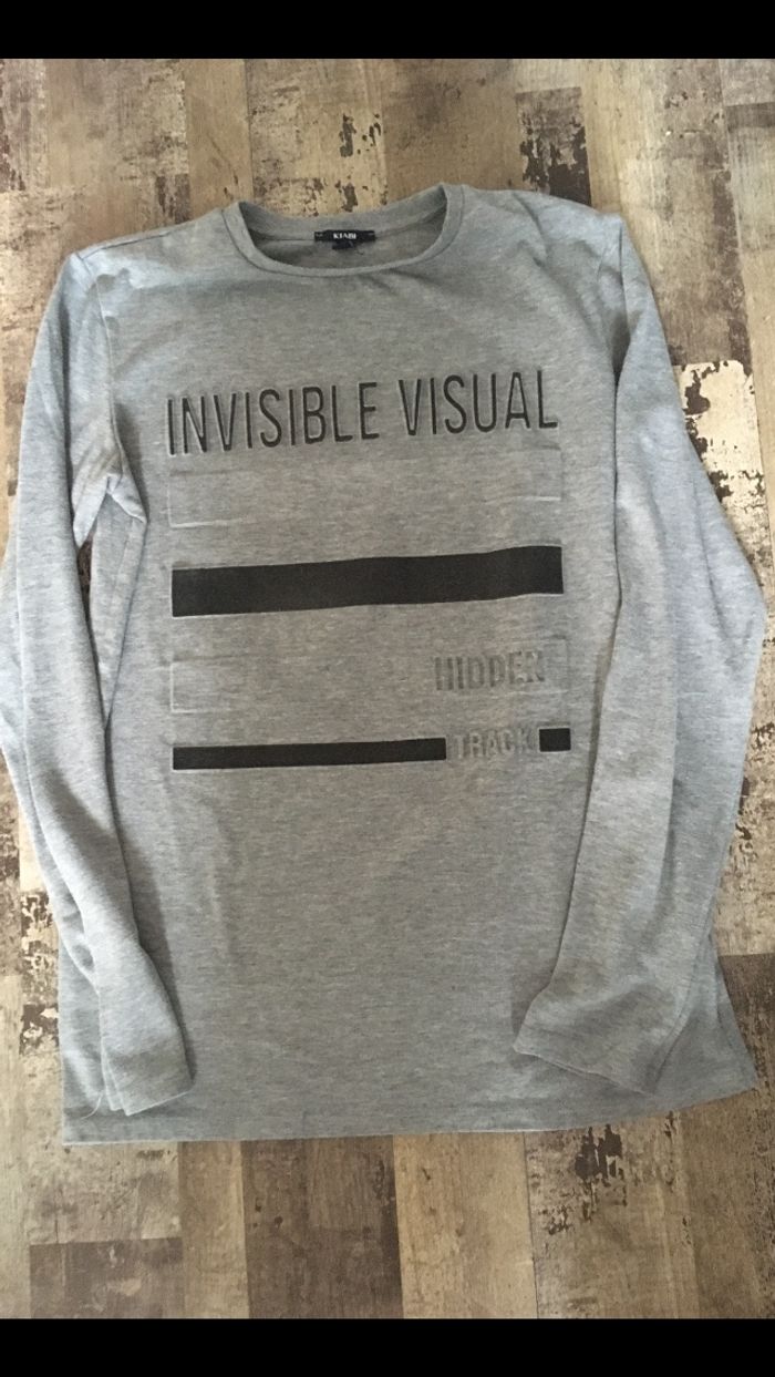 Haut gris kiabi⬇️