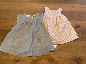 Lot de 2 robes kiabi et obaibi 3 mois