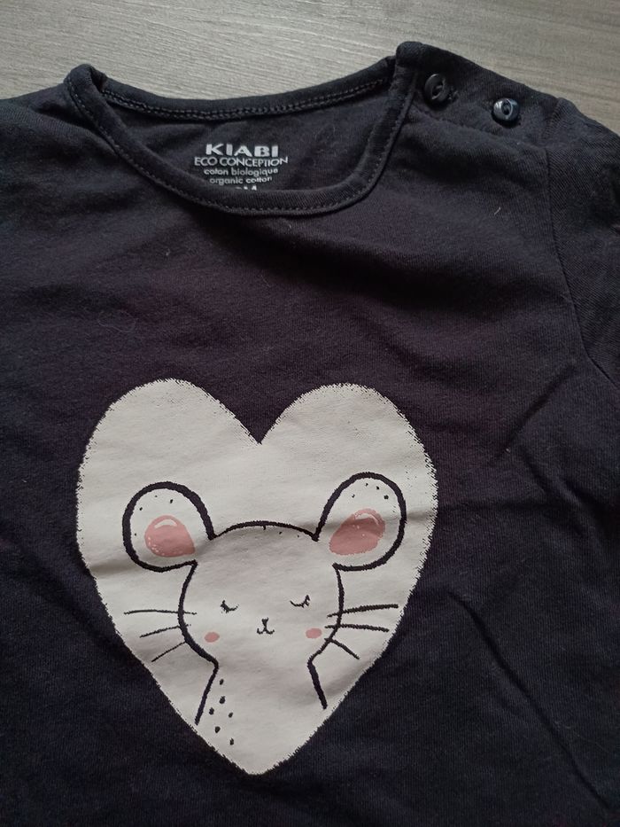 Tee-shirt neuf  taille 12 mois - photo numéro 2
