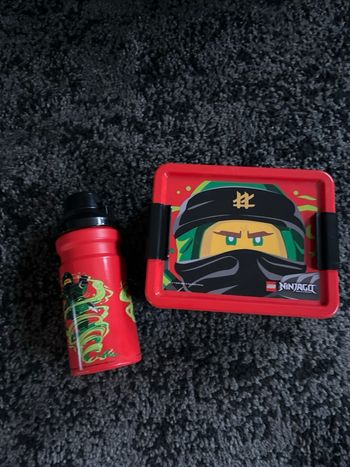 Lunch box et gourde ninjago
