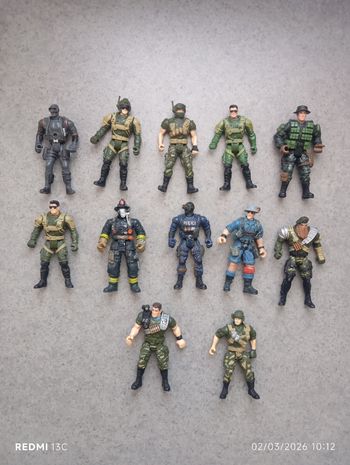 Gros lot de soldats chap mei 