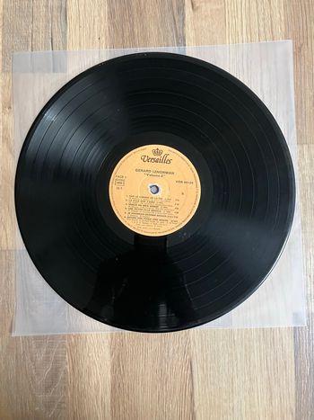 Vinyle 33 tours sans pochette-Gérard Lenorman 