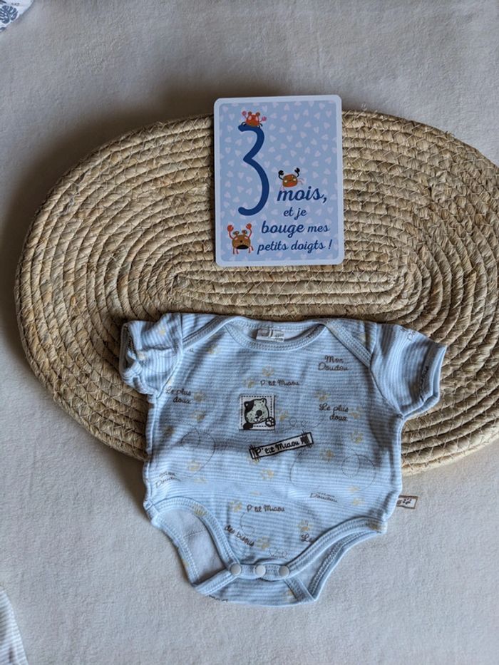 Bodys manches courtes - 3 mois - photo numéro 4