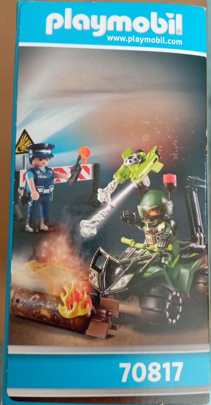 Playmobil 70817 - Starter Pack Policier et démineur - photo numéro 2