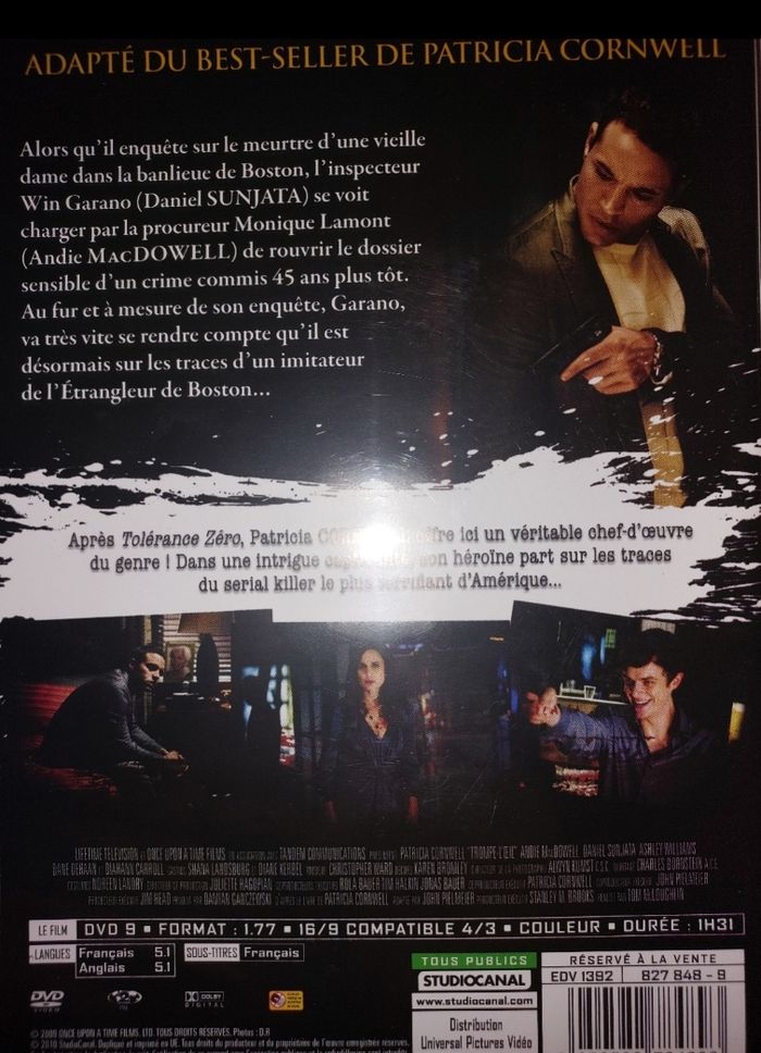 Coffret de 2 DVD de Patricia Cornwell - photo numéro 7