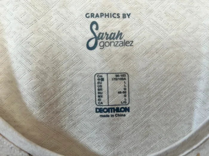 T-Shirt de Randonnée Quechua NH500Taille L - photo numéro 4