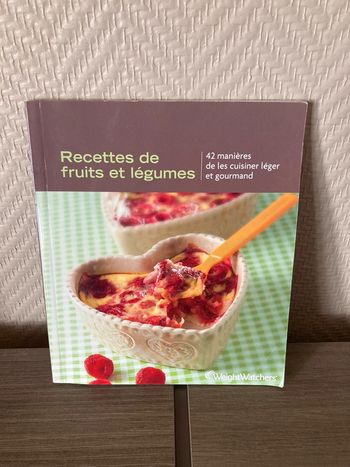 Livre recettes de fruits et légumes