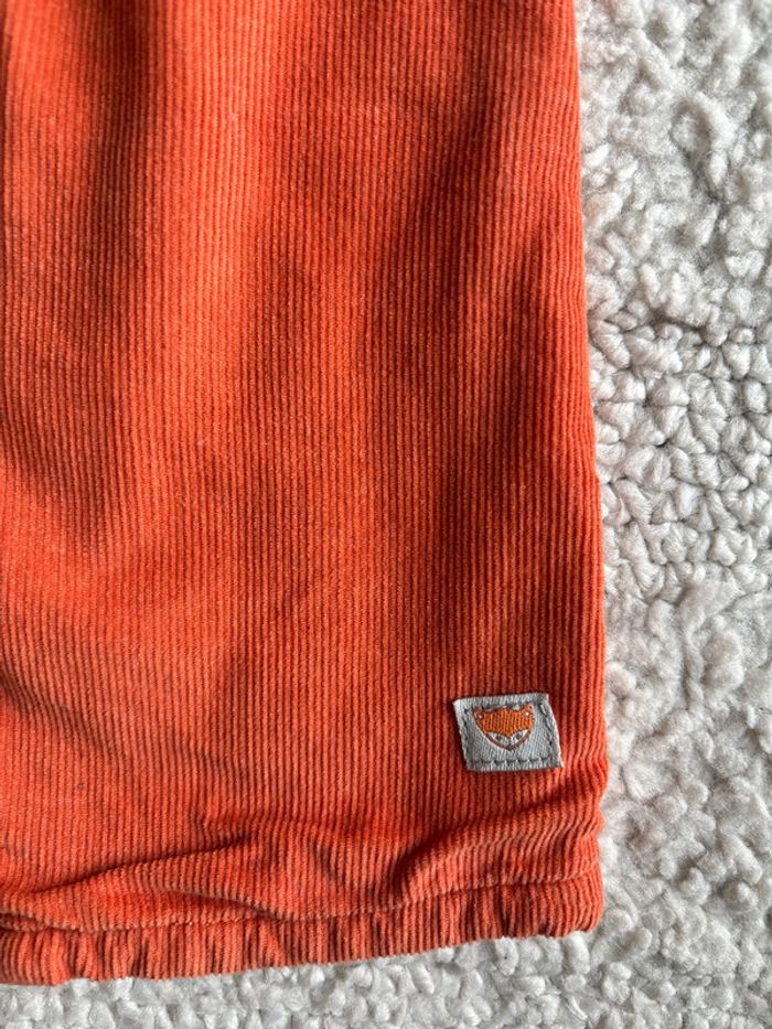 Pantalon garçon orange Cadet Rousselle 6M - photo numéro 2