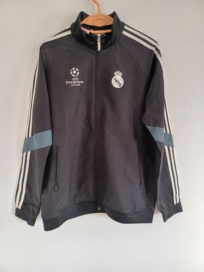 Veste Adidas Real Madrid – Champions League – Taille S/M adulte – Très bon état