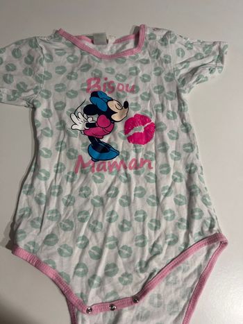 Body minnie Disney 36 mois