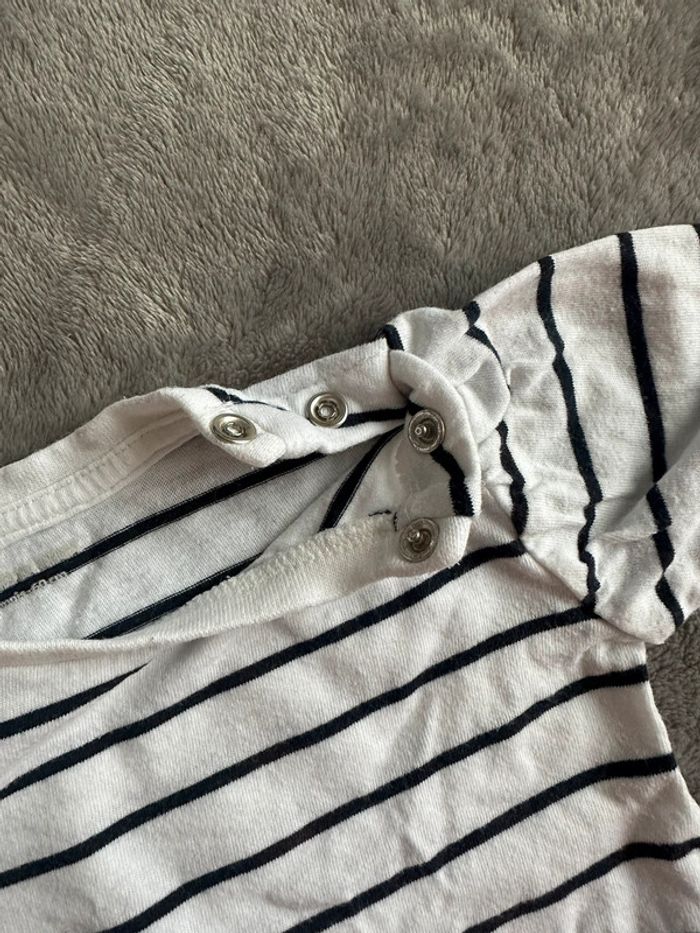 Tee-shirt manches longues - 3 mois - Vertbaudet - photo numéro 3