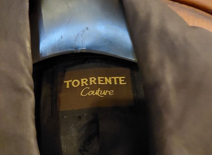 Manteau long homme noir Torrente - photo numéro 3