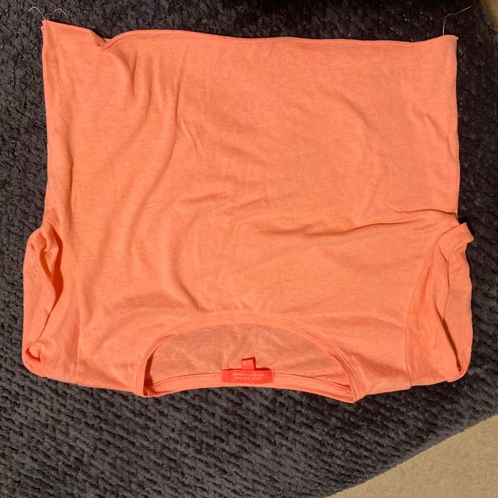 Crop top corail