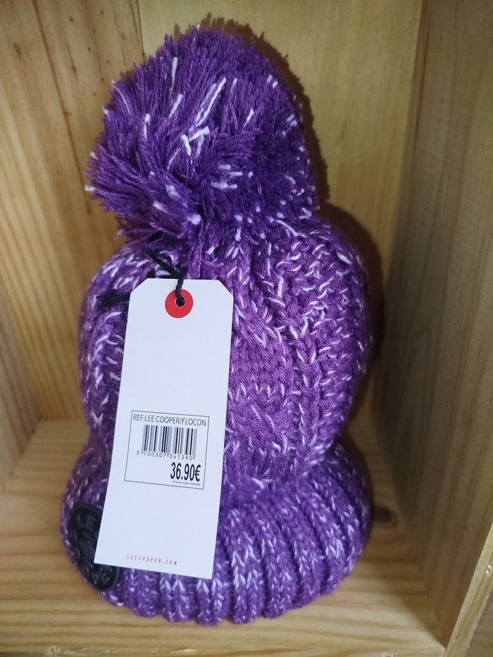 Bonnet hiver ❄️ Mixte avec pompon t.u - photo numéro 5