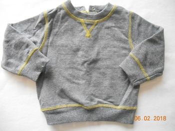 Sweat garçon-fille 9-12 mois Kiabi