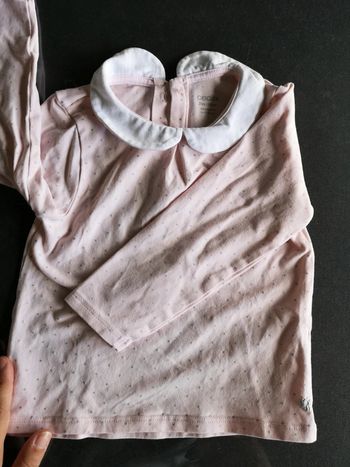 Tee shirt manche longue bébé fille
