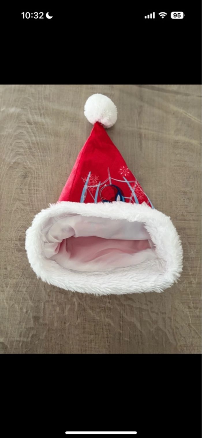 Bonnet de Noël Spiderman - photo numéro 2