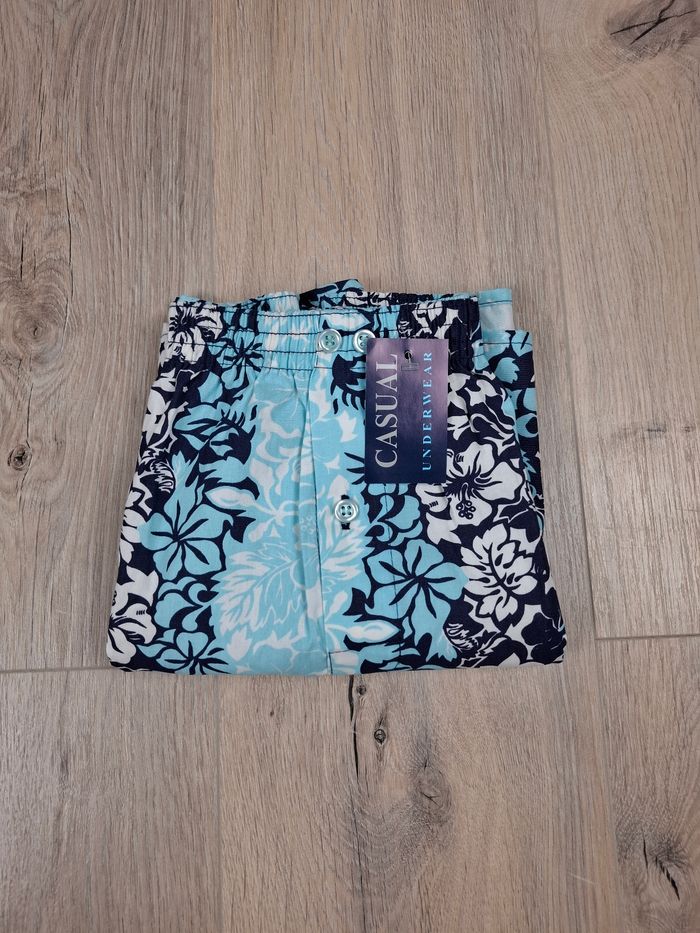 Caleçon – 100 % Coton – Taille Xs – Bleu Motif – Neuf - photo numéro 3