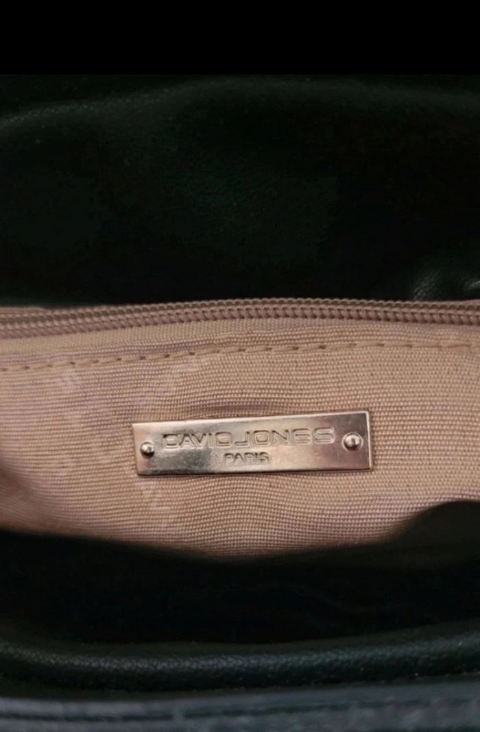 Sac à main noir David Jones - photo numéro 4