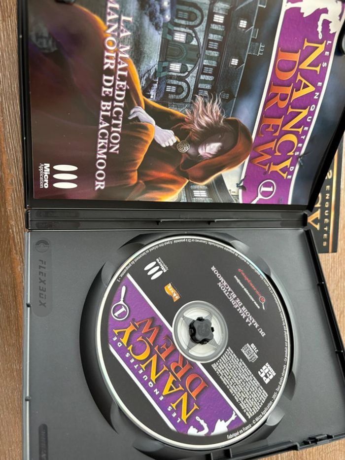 Coffret 2 enquêtes Nancy drew pc vintage - photo numéro 6