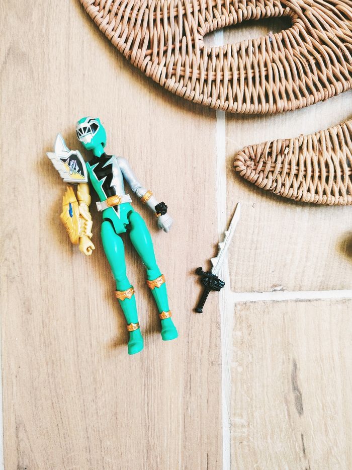 🙅Power rangers dino fury figurine ranger vert smash armor marque hasbro