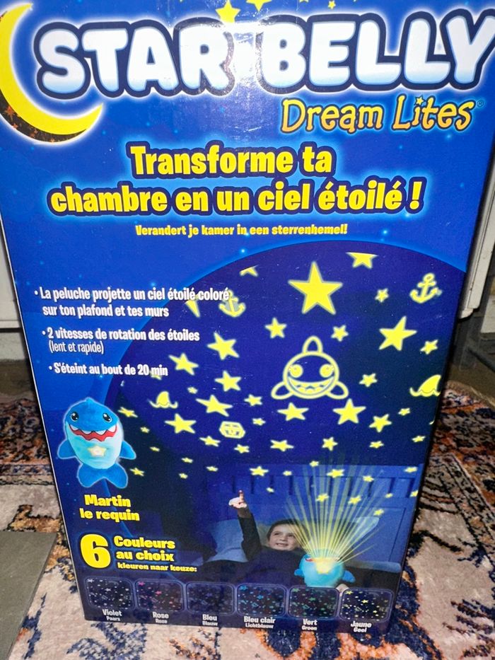 Peluche veilleuse star belly - photo numéro 3