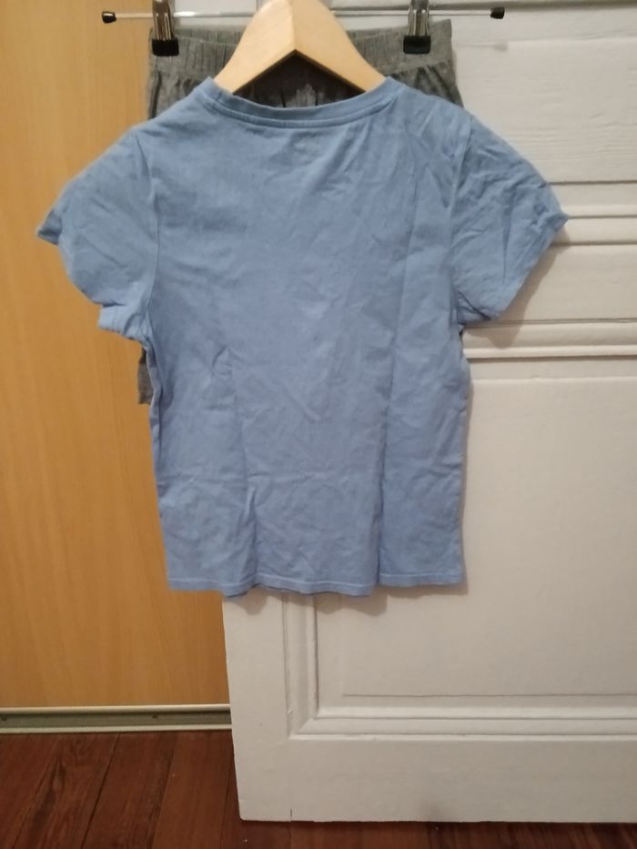 Pyjashort Kiabi multicolore et gris - photo numéro 3