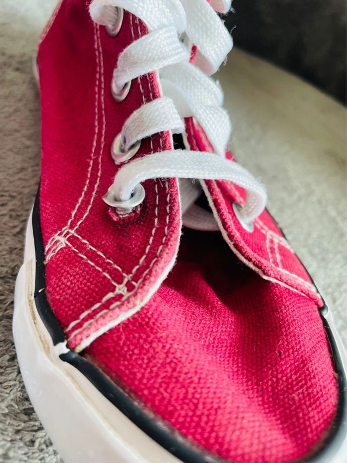 Chaussures baskets montantes  plates été fille style sneakers - photo numéro 10