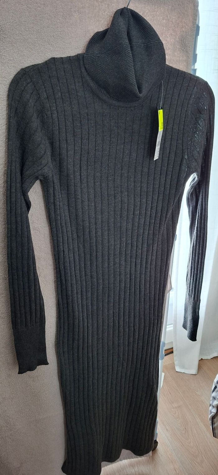 Robe pull col roulé - photo numéro 2