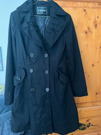 Trench classe noir taille 38