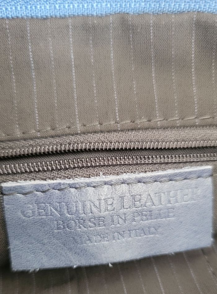 👜 Sac à bandoulière en cuir genuine leather made in italy - photo numéro 4