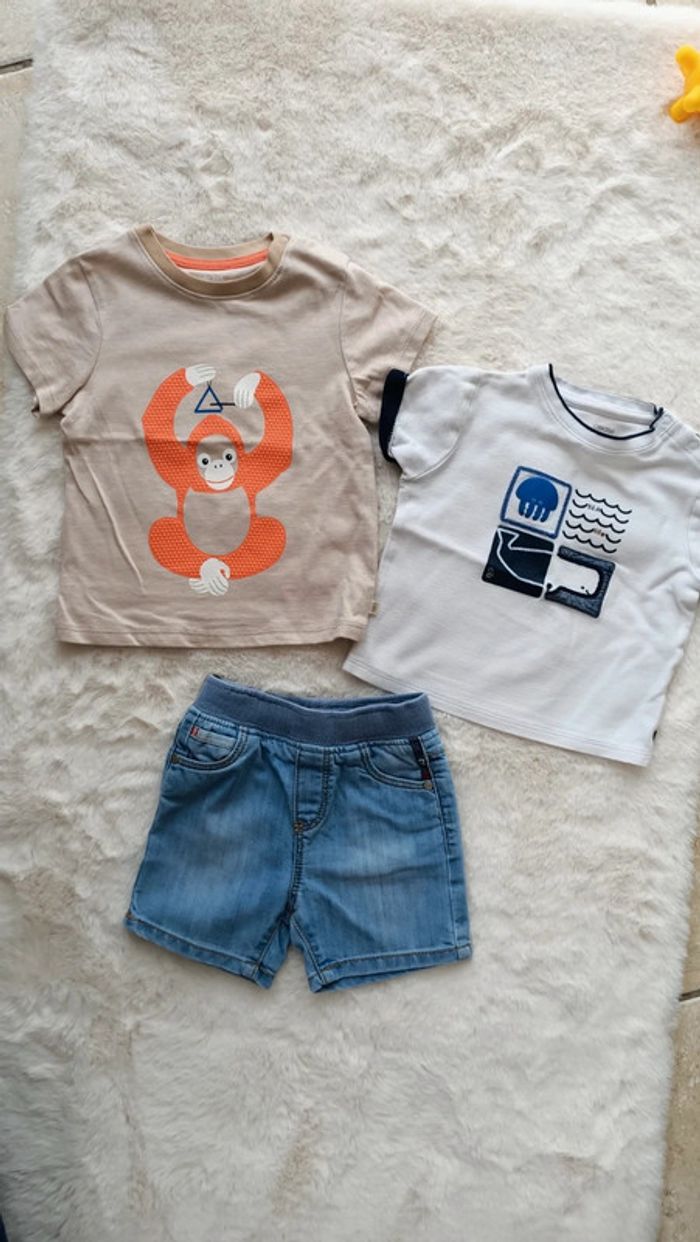 Ensemble tee-shirt short