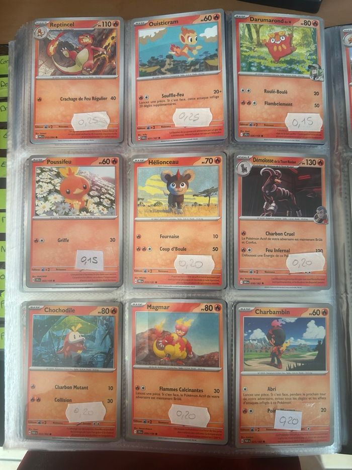 Carte Pokémon type feu - photo numéro 2
