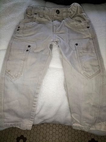 Pantalon gris Vertbaudet 3 ans