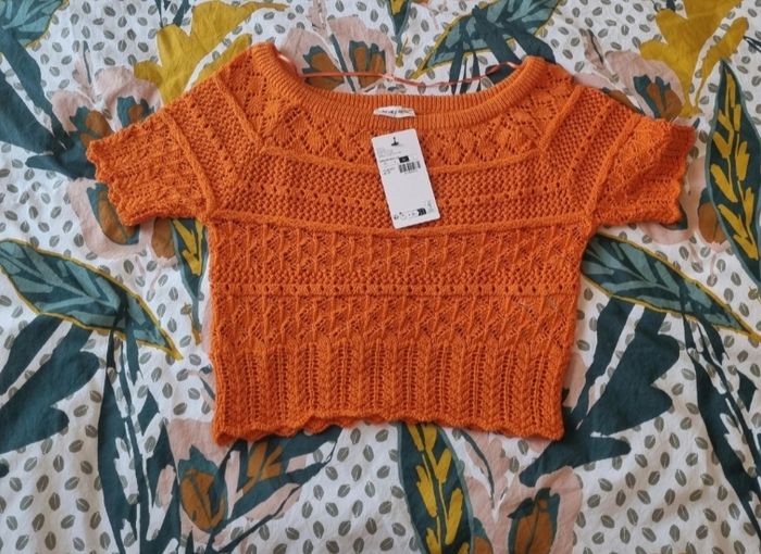Crop top en mailles - photo numéro 2