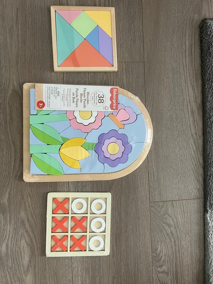 Lot de 3 puzzle