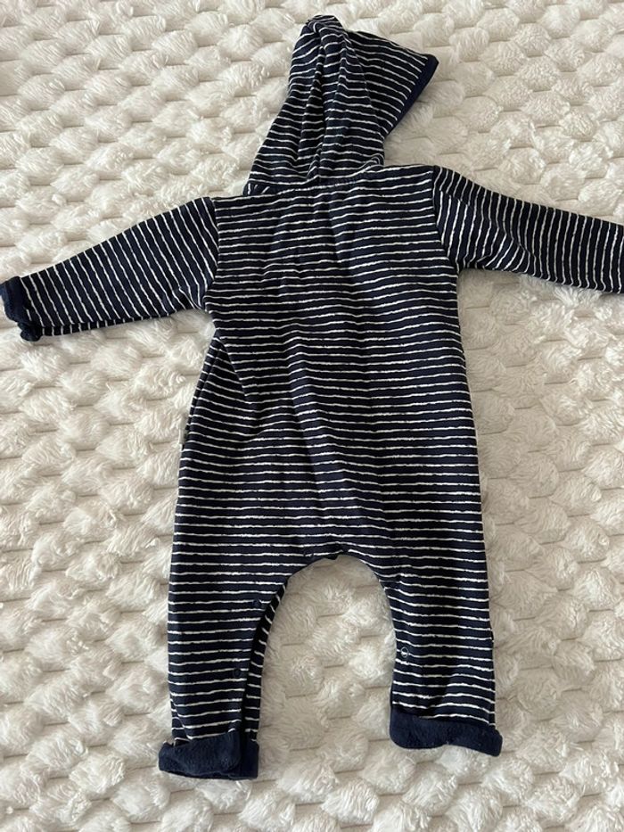 Combi bébé à manches longues Absorba 12M/74cm - photo numéro 3