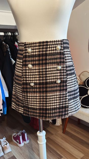Jupe à carreaux automnale Boutique Indépendante T34