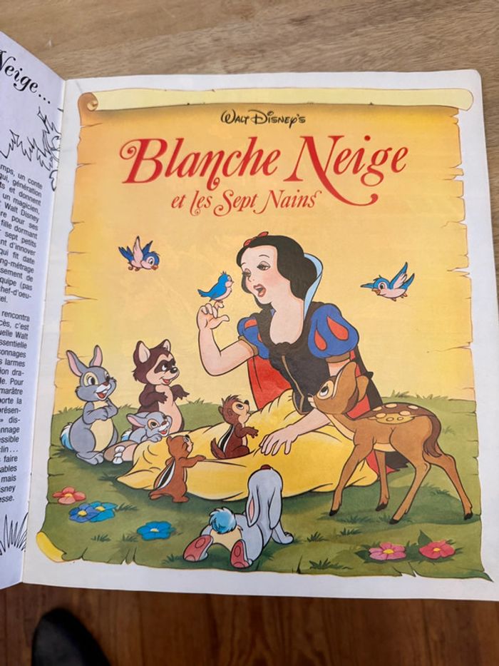Livre Album Panini Complet stickers autocollants - Blanche Neige Walt Disney - photo numéro 3