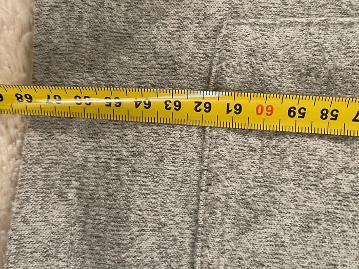 Superbe pull manches courtes gris ample - photo numéro 10