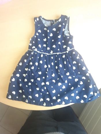 Robe sans manches 24 mois