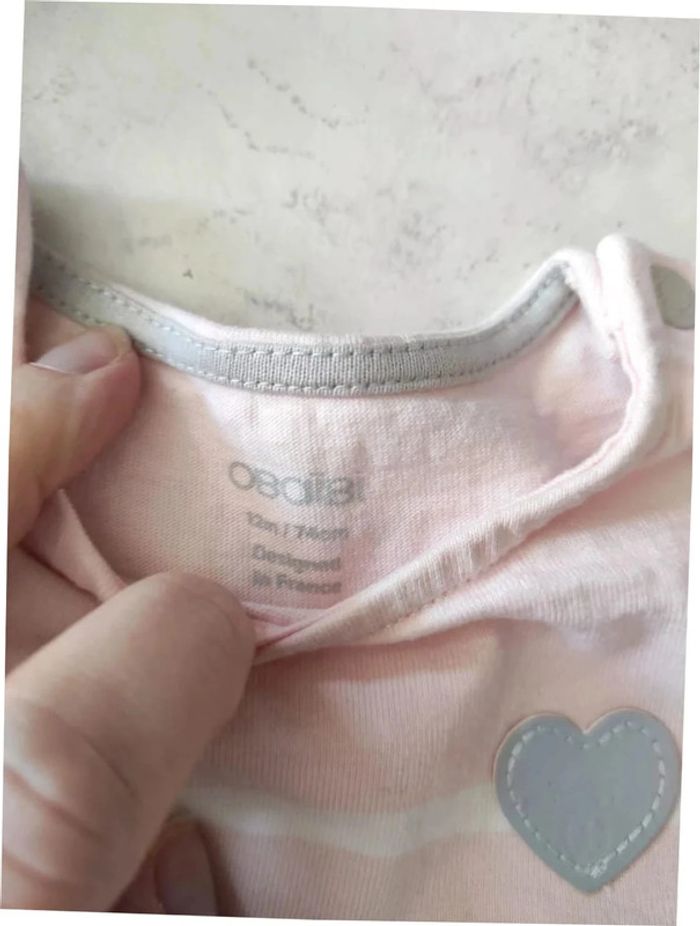 Lot 3 tee shirts manches longues 12mois - photo numéro 3