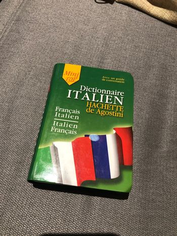 Petit dictionnaire italien