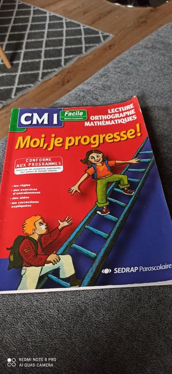 Livre moi Je progresse