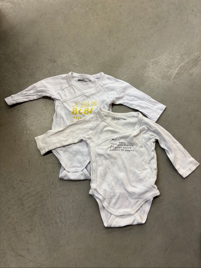 Lot de 2 bodies