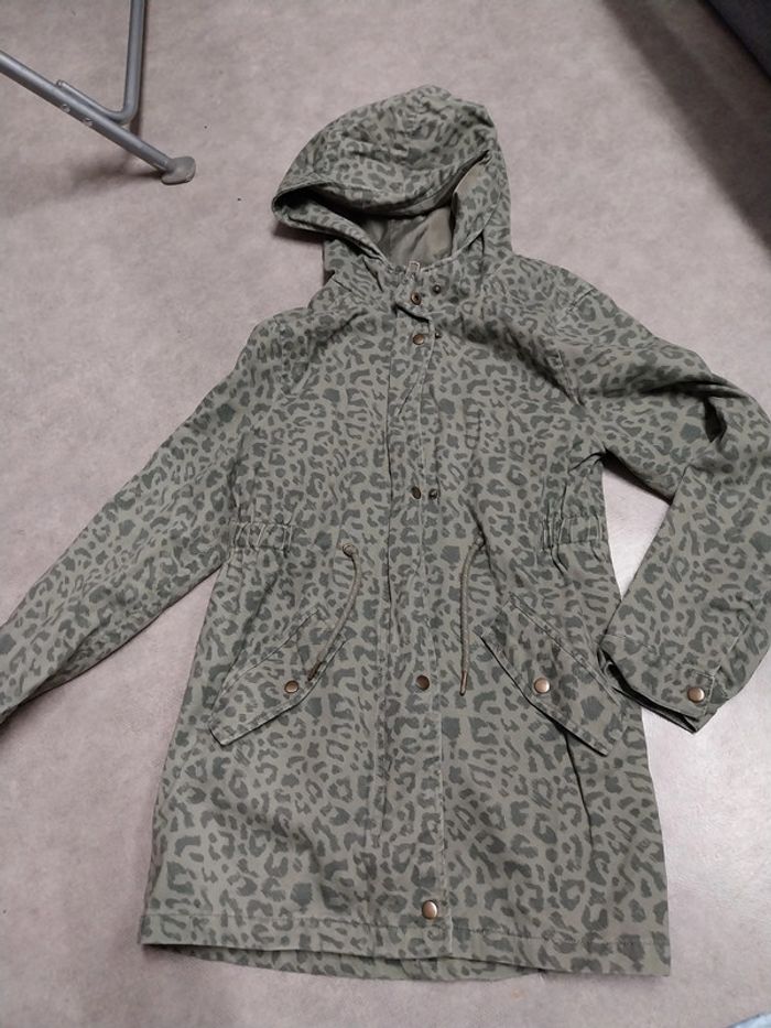 manteau demi saison coupe vent fille 10 ans